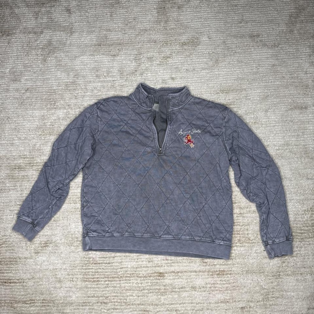ASU grey sweater sun devils